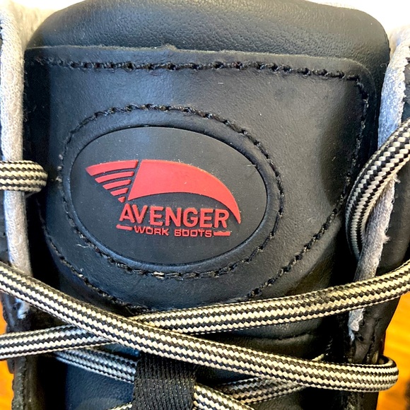 AVENGER Work Boots Reflex LIKE NEW CONDITION! Sz 7 Women’s M, With SAFETY TOECAP - Picture 3 of 13